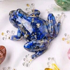 Large Lapis Lazuli Frog
